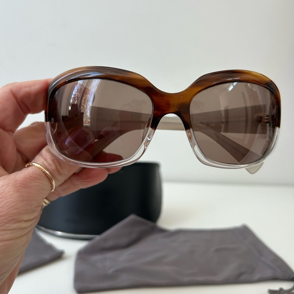 Giorgio Armani sunglasses.